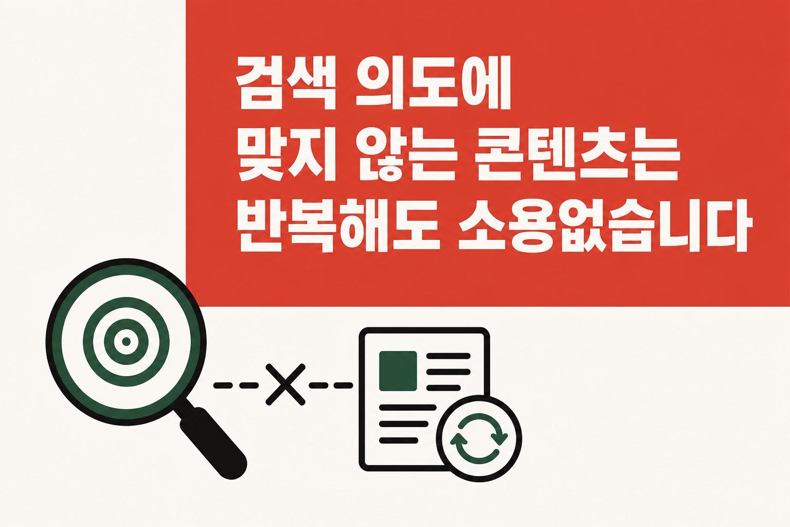전문성과 신뢰도가 담긴 콘텐츠를 표현한 일러스트